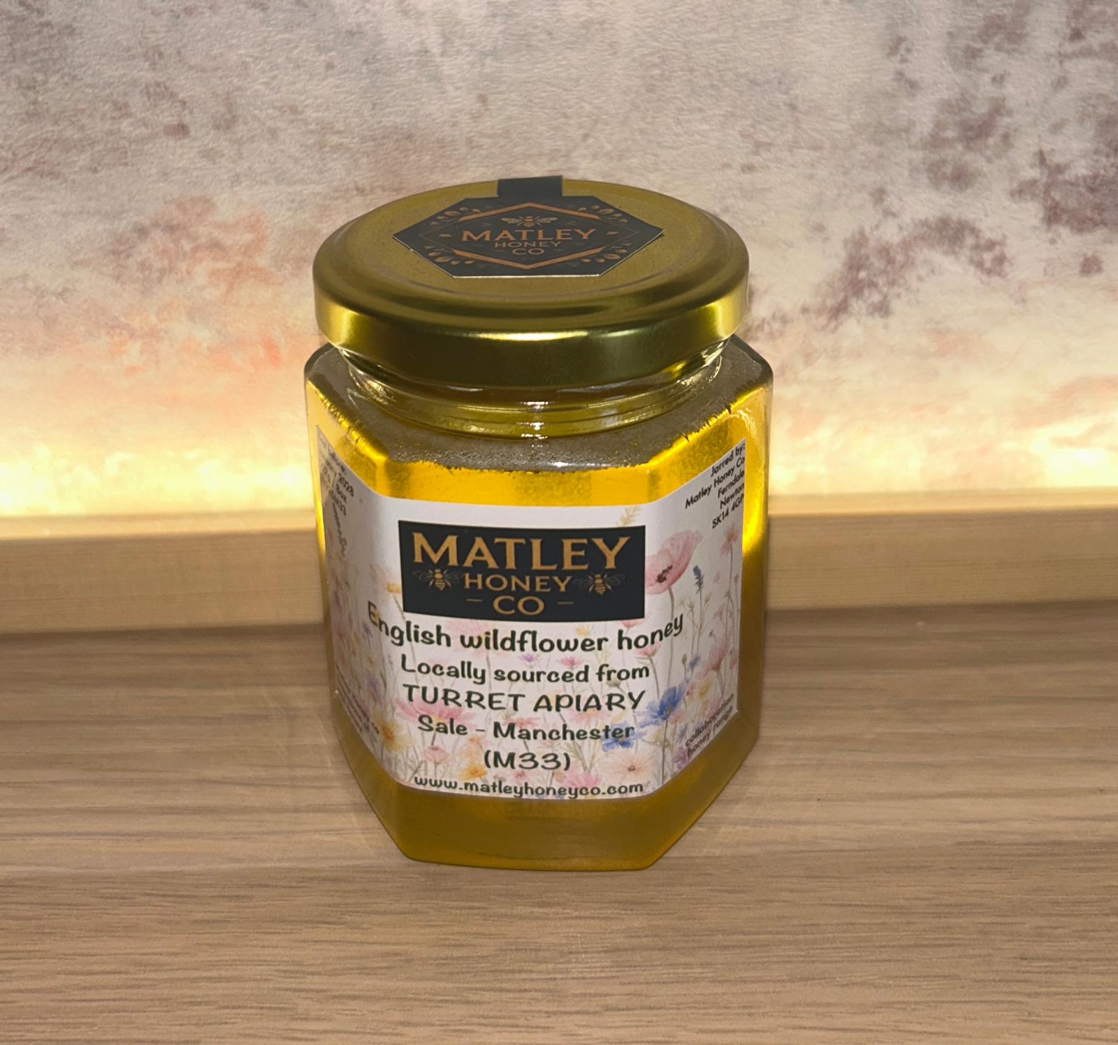 Matley / Turret honey jar
